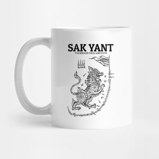 Muay Thai Sak Yant Lion Mug